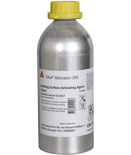 Sika Aktivator 205 - Transparent - flacon de 1 l -