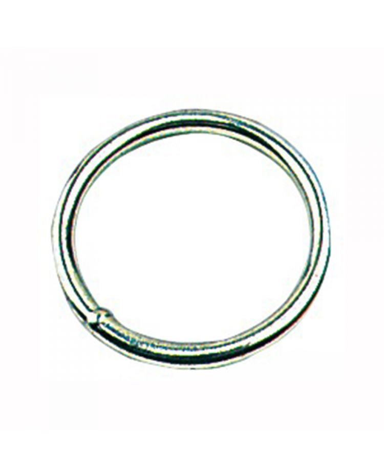 Lot De 2 Anneaux Ronds En INOX 316 - Diamètre Fil 10 Mm, Diamètre Intérieur 60 Mm - Pour Attache, Crochet, Bricolage