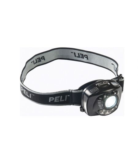 Lampes frontales PELI 2 modes, capt. de mouvt, auto 8-175h, portée 15-56m