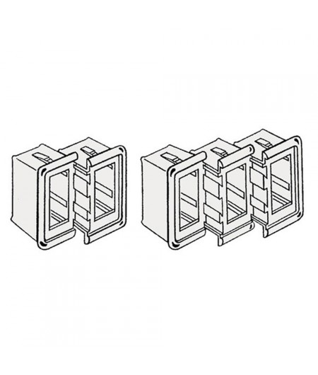 Cadre pour interrupteur à bascule - module intermédiaire