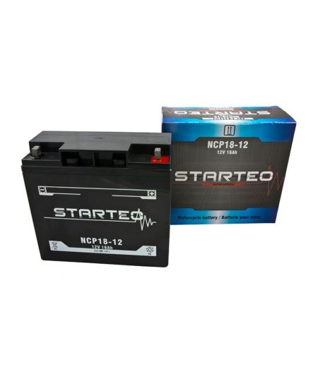 Batterie Jet-ski Gel - NCP18-12 - 12V - 18 Ah - 181 x 76 x 167 mm