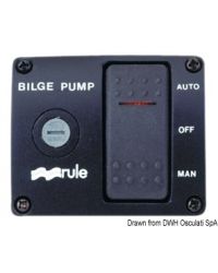 Interrupteur Rule DeLux p. pompes de cale 12 V