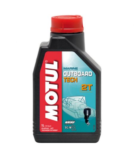 Huile Outboard TECH 2T - 1 L