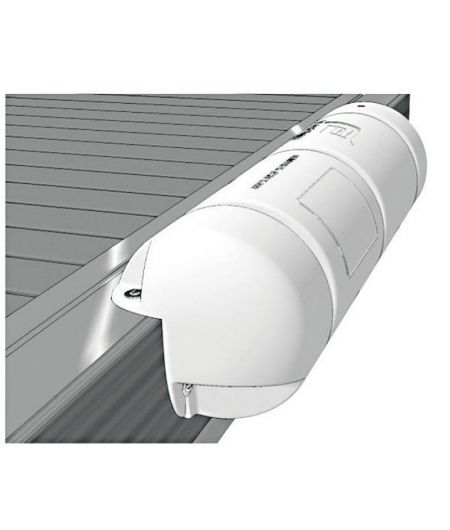 Bumper 3/4 standard blanc 18 x 40 cm