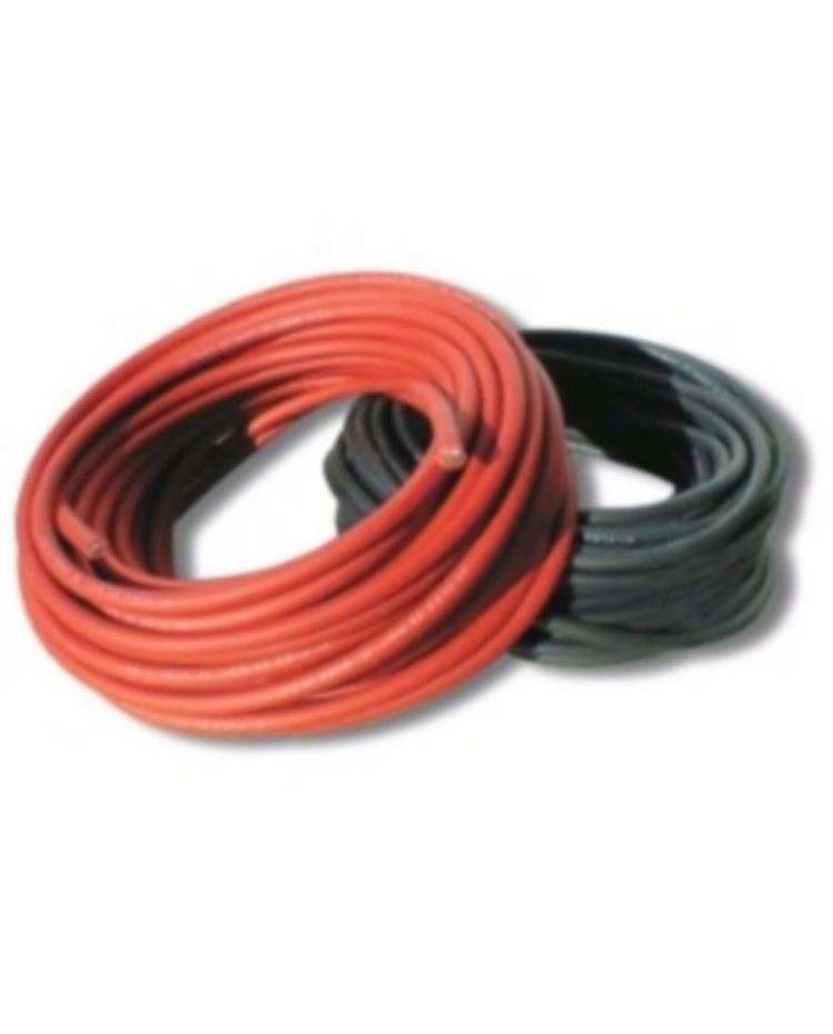 Câble électrique souple - HO7V-K - 1.5 mm² - rouge - Bobine de 10 M