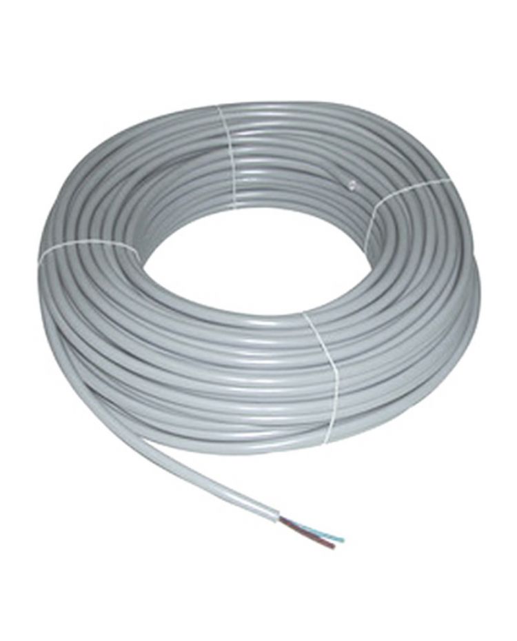 Cable électrique, 1 mètre 1.5mm², gris