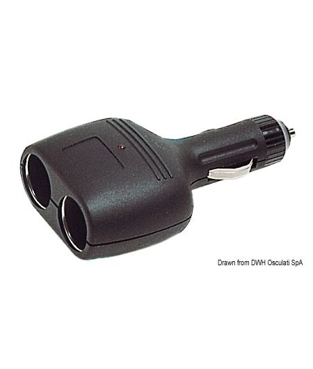 Double prise d'alimentation 12 V