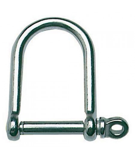 Manille large - inox - ø6 mm