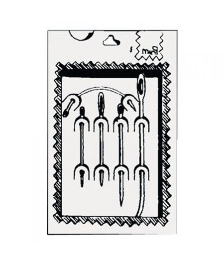 Aiguilles pour voiles - lot de 5