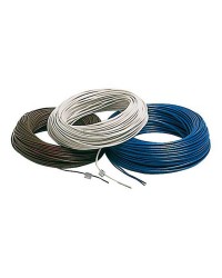 Câble électrique unipolaire - 6 mm² noir - le mètre