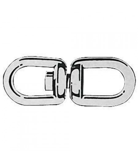 Emerillon pour chaînes d'ancre et bouées - galvanisé - 10 mm