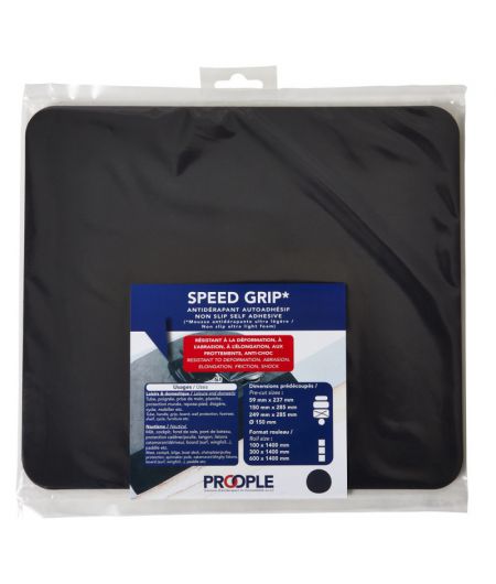 Mousse antidérapante SPEED GRIP - 249 x 285 mm - Blister de 2