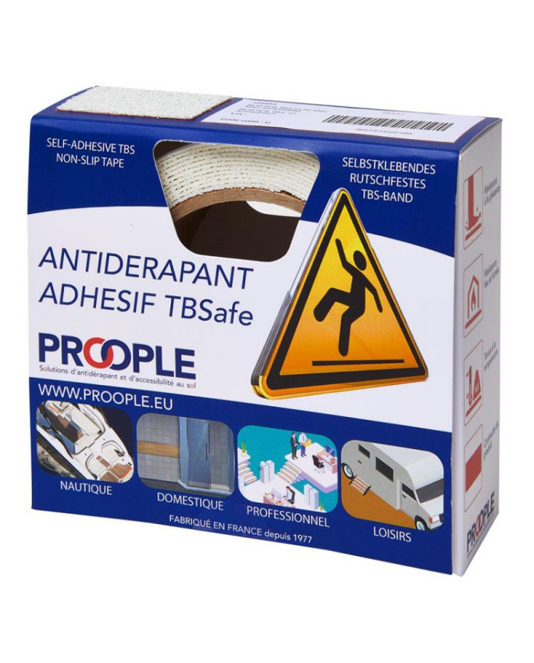 Antidérapant TBS 16 - 40 x 1500 mm - Ardoise - En blister Antidérapant TBS 16 - 40 x 1500 mm - Ardoise - En blister