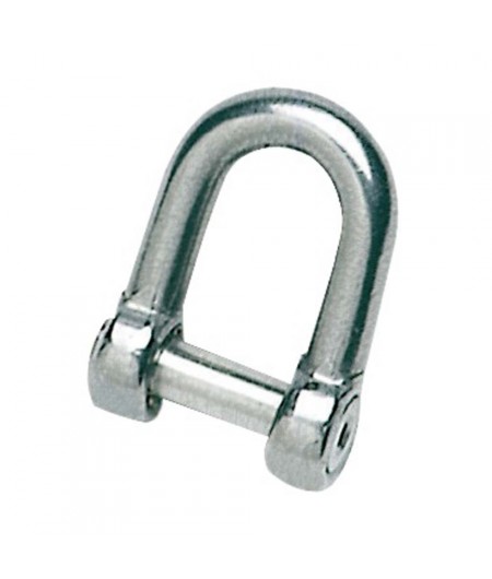 Manille inox 6 pans - 5 mm