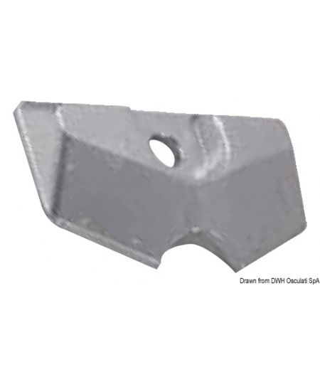 Anode plaque hors-bord