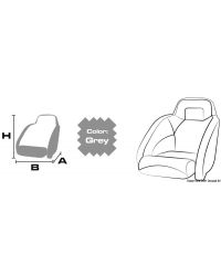 Couvre-siège en tissu polyester