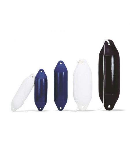 Pare-battage Performance non gonflé bleu 13x50 cm +cordage