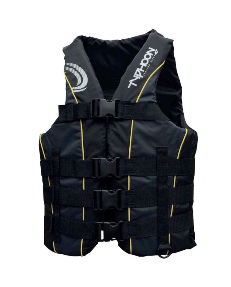 Gilet Ski/Wake Typhoon Noir et Gris - Taille M/L Gilet Ski/Wake Typhoon Noir et Gris - Taille M/L