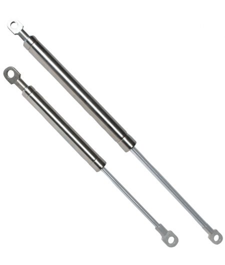 Ressort à gaz inox oeil - oeil 45 kg - 432 mm
