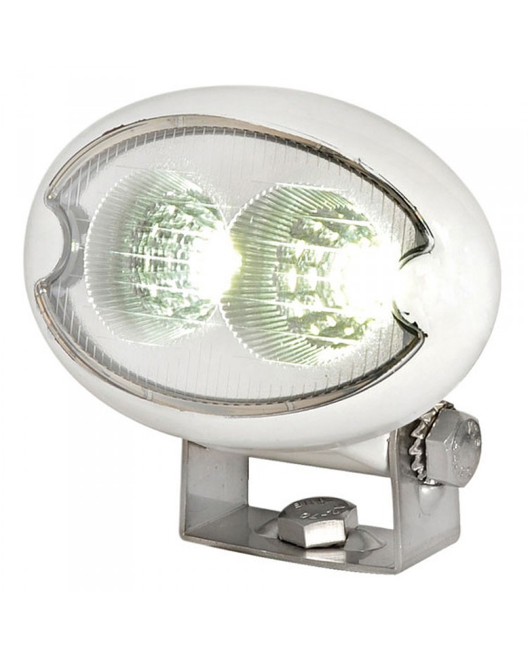 Projecteur pour roll-bar à LED ovale 2x3W Projecteur pour roll-bar à LED ovale 2x3W
