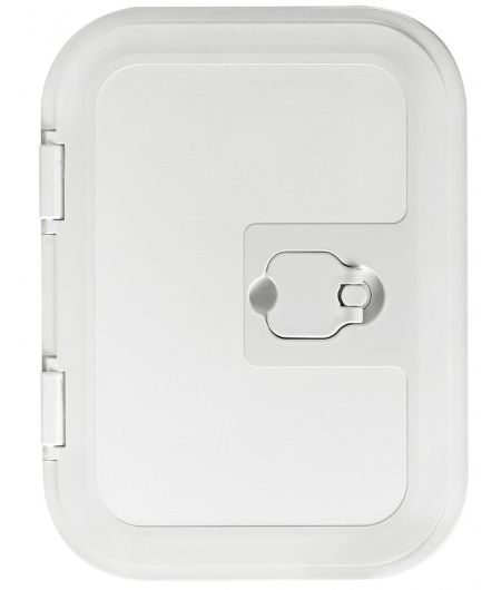 Porte d'équipet carénée en Luran - 280 x 380 mm