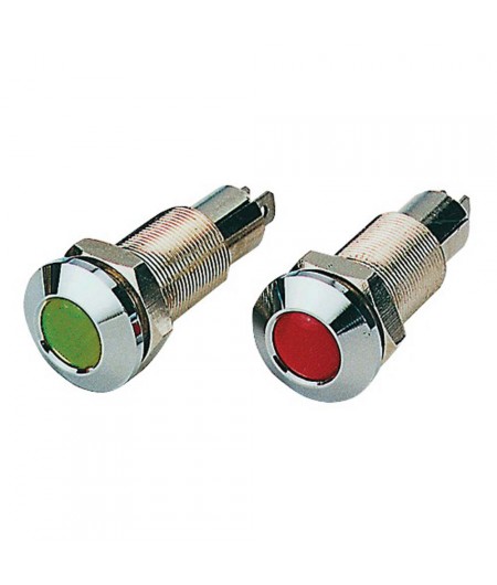 Voyant lumineux laiton - vert