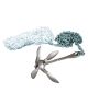 Pack de mouillage ancre grappin - 6 kg