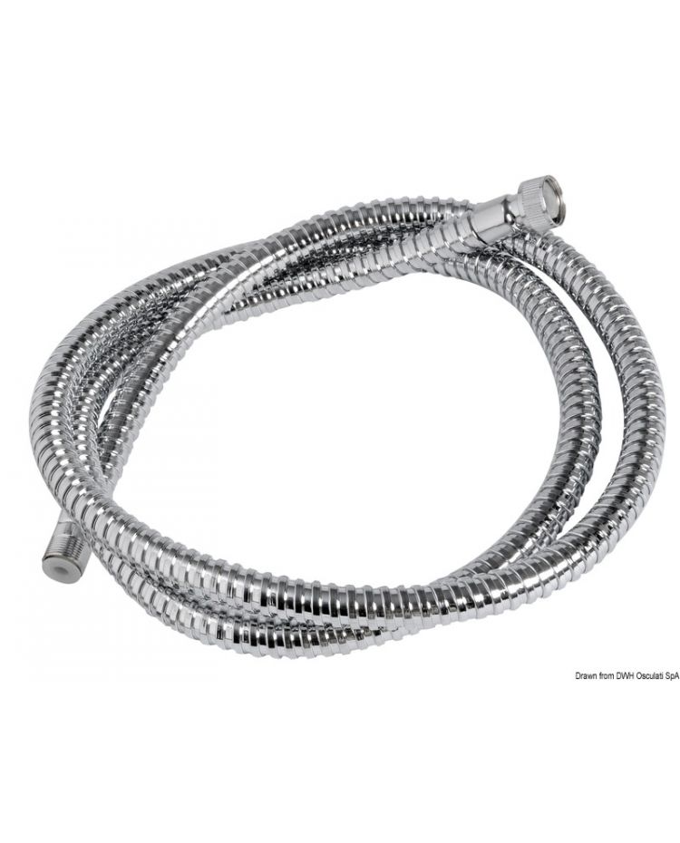 Tuyau douche inox poli 2,5 m Tuyau douche inox poli 2,5 m