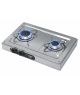 Plaque de cuisson gaz - inox - 2 feux