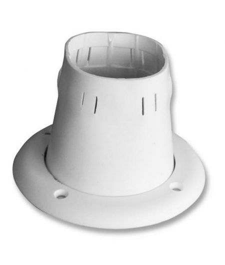 Passe-câbles ouvert - blanc - ø105 mm exterieur - PVC