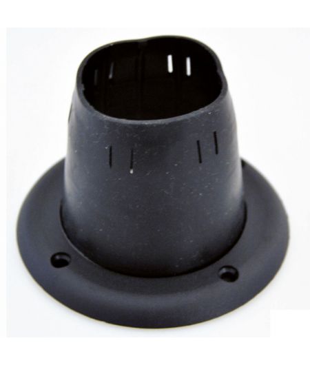 Passe-câbles ouvert - noir - ø105 mm exterieur - PVC