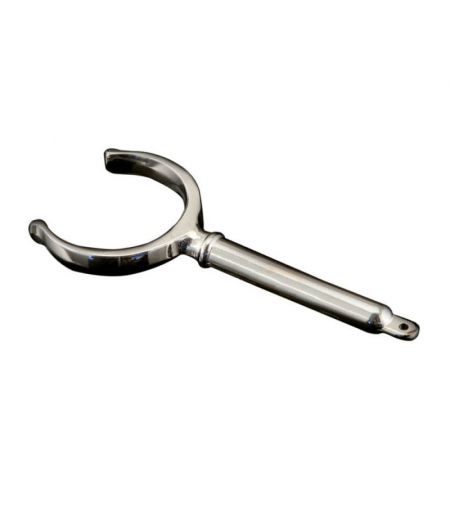 Dame de nage laiton chromé 41x53mm