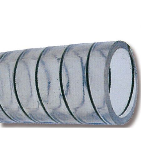 Tuyau PVC spiralé - ø60 x 75 mm