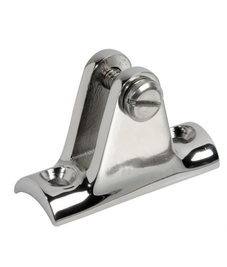 Support à fourche concave inox tubes Ø 20 à 25 mm