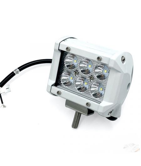 Projecteur étanche à LED - carré - 6 x 3 W