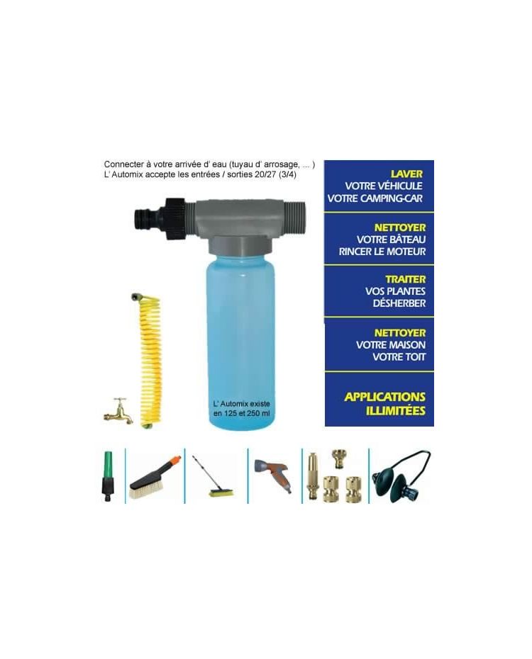 Mélangeur Automatique STOPSEL AUTOMIX 125ml - Système Dilution Produits Nettoyage Circuit Refroidissement