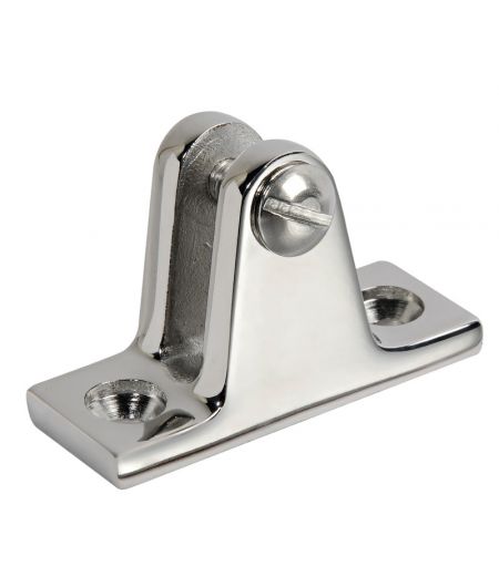 Support à fourche inclinée avec pivot débrachable à ressort