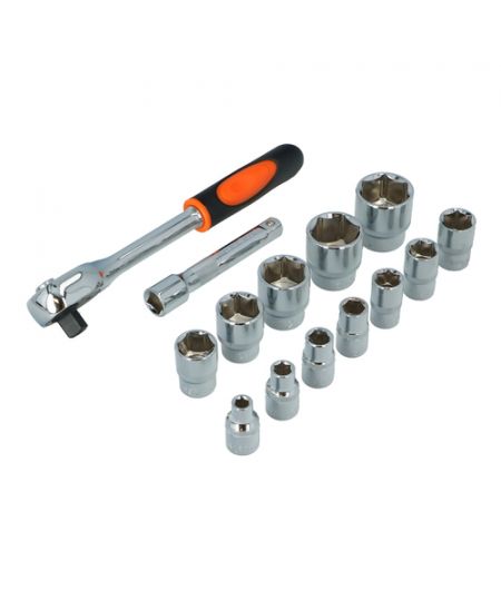 Coffret à douilles 1/2'' - 14 pièces