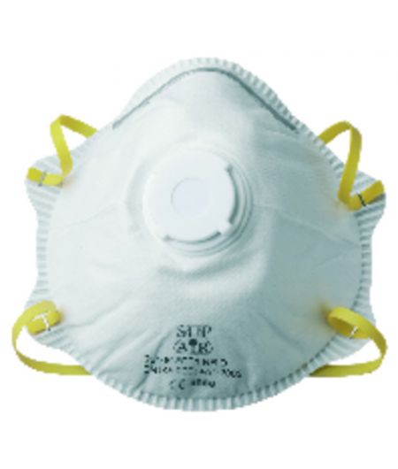 Masque respiratoire FFP1 avec valve