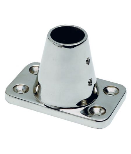 Platine chandelier inclinée 7°