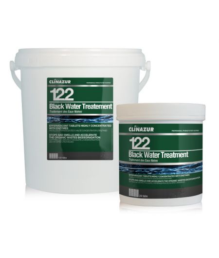 Traitement réservoir eau noire bio enzymatique - 24 pastilles