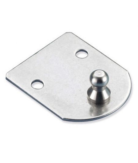 Support plat pour vérin à sphère