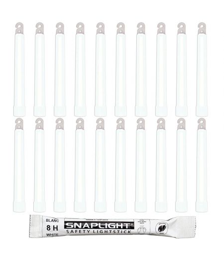 Baton lumineux Snaplight - blanc - Boite de 20