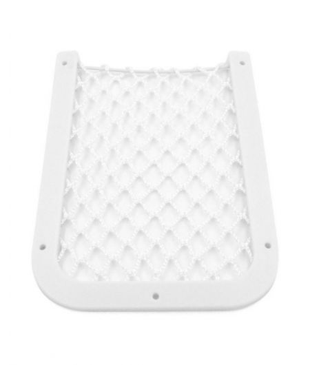 Porte objet à filet - 127 x 164 mm - blanc - En blister