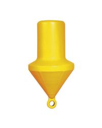 Bouée de balisage cylindrique D40cmremplie de mousse - jaune