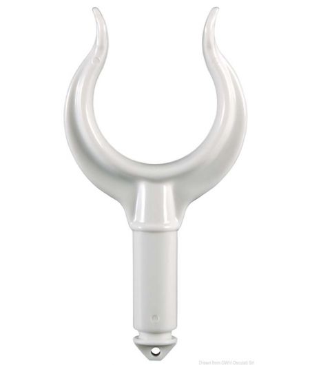 Dame de nage - delrin - 38 x 45 mm