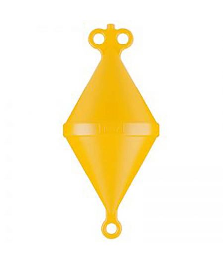Bouée de corps mort bi-conique - Ø 270 mm - jaune