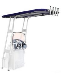 T-top en professionnel aluminium - Largeur 1400 - Couleur Blanc