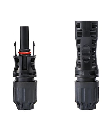 Connecteur panneau solaire MC4 - mâle et femelle