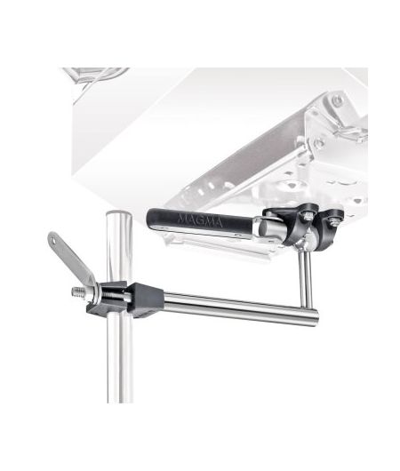 SUPPORT SR/TUBE VERT.D22-25/BBQ RECT
